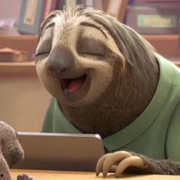 疯狂动物城搞笑树懒,疯狂动物城里的慢生活喜剧