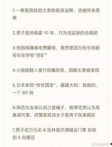 新闻分类 奇葩 搞笑,盘点那些让人捧腹大笑的奇葩新闻
